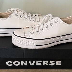 Converse Black Shoe Box with White Logo